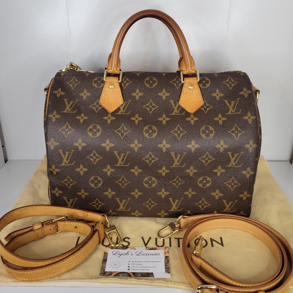 Louis Vuitton Monogram Speedy Bandouliere 30